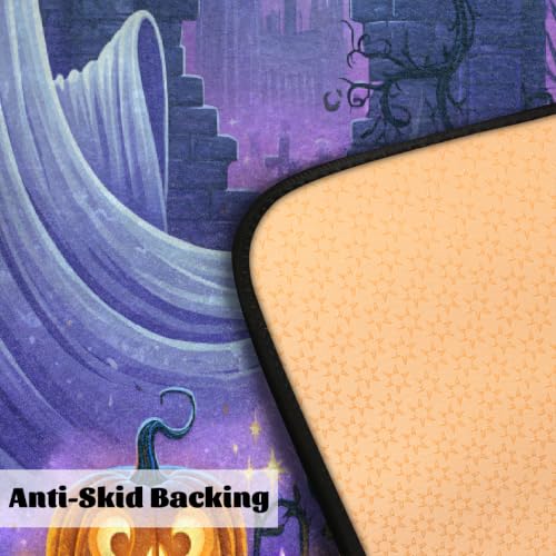 Pumpkin Kitchen Rug Non-Slip Indoor Carpet Absorbent Welcome Mat - color: B:c-19
