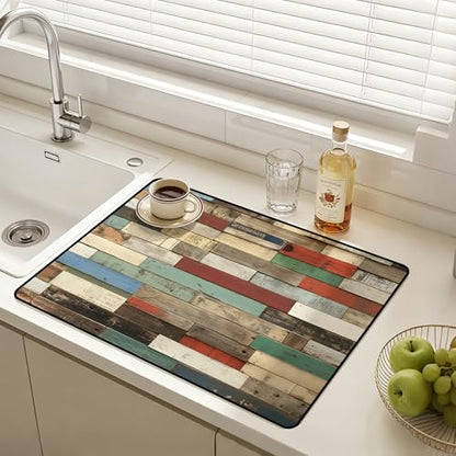 Versatile Stove Guard Mat for Electric Stoves - All-in-One Heat-Resistant Protector Mat, Non-Slip Kitchen Counter Mat 28''x20'' - color: G254392