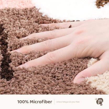 Molesun Bear Bath Mat 18x30, Soft Absorbent Microfiber Bath Rugs - color: Bear