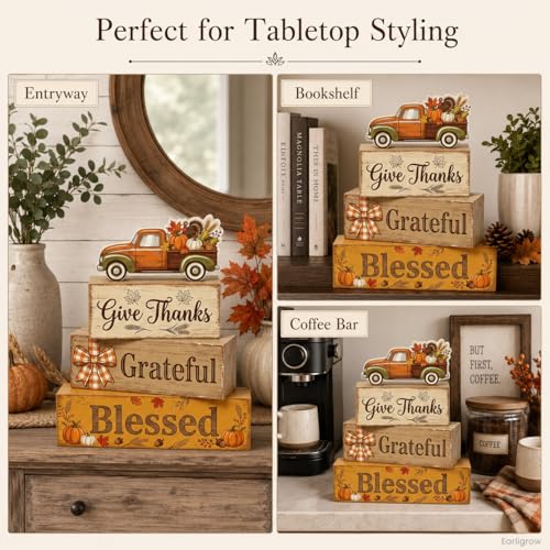 Thanksgiving Decor, Truck Fall Decor, Fall Decorations for Home