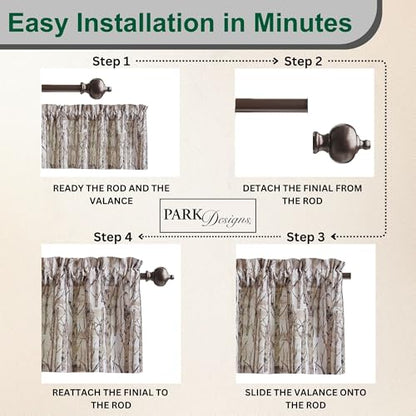 Park Designs Birch Forest Valance 72" x 14"