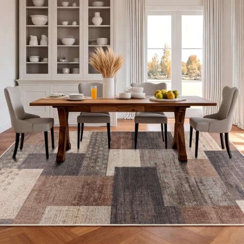 Modern Geometric Easy Jute Area Rugs 9x12 Living Room, Large Outdoor Carpet - color: Beige, size: 9x12ft