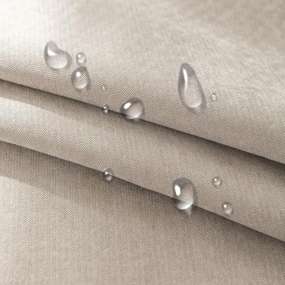 STACYPIK Waterproof Khaki Couch Covers, Anti-Scratch Sofa Covers Washable - color: 0 A-waterproof-beige, size: Medium-II Size(71" X102")