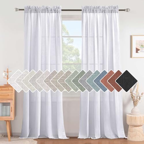 H.VERSAILTEX Bright White, 52 inch W X 96 inch L - color: Bright White, size: 52"W x 96"L (Pack of 2)