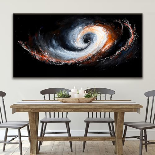 QSQ Large Abstract Wall Art For Living Room Print 29 × 58 In - color: KA7B, size: 58"L x 29"W