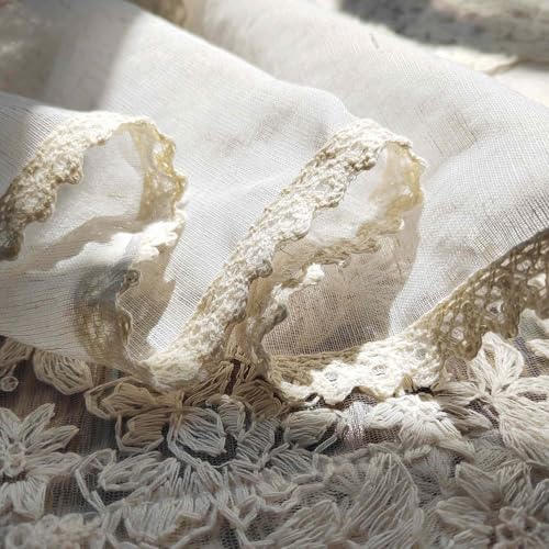 Chic Tie Up Curtain for Kitchen Adjust Balloon Window Valance Rod Pocket - size: 39"W x 39"L (Pack of 1)