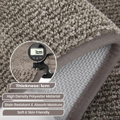 Area Rug 48" x 72", Kitchen Rug, Runner Rug (Roll Packing) - color: Beige, size: 48" X 72" (rectangular)