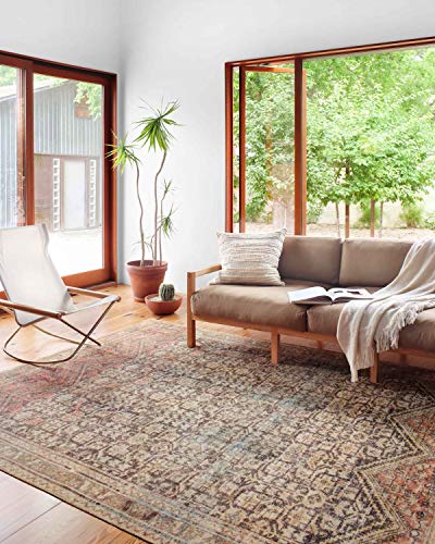 Loloi Loren Charcoal/Multi 2'-3" x 3'-9" Accent Rug - color: Charcoal / Multi, size: 2'3" x 3'9" (Rectangular)