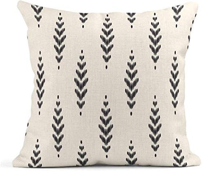 ArtSocket Linen Throw Pillow Covers Set of 4, 20 x 20 Inch, Boho Tribal - size: 20" x 20" (Pack of 4)