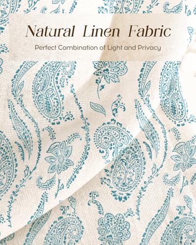 Miss Adola 24 Inch Length Kitchen Tier Curtains, Blue Farmhouse - color: Blue Farmhouse, size: 28"W x 24"L (Pack of 2)