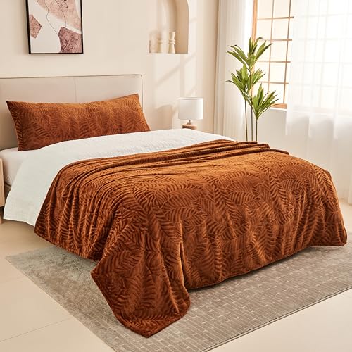 SOCHOW Fall Body Pillow Cover 21x54 Inches,1 Pack, Caramel - color: Caramel, size: 54" x 21" (Pack of 1)