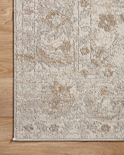 Loloi Odette Ivory/Beige 5'-3" x 7'-9" Area Rug