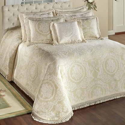 Touch of Class Timeless Bedding Set, Oversized Full Bedspread, 6 Piece Set - size: 6 Piece Full Bedspread Set