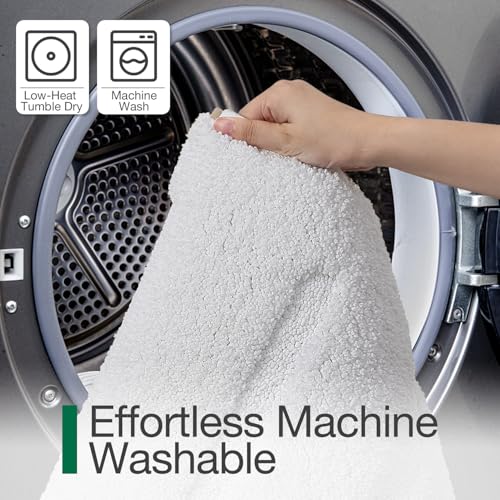 LUMI Ultra Soft Bathroom Rugs Absorbent, Non Slip Bath Mat 16x24, White - color: White, size: 16" X 24"