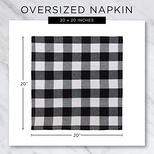 DII Lemon Bliss Tabletop Collection, Napkin Set, 6 Piece - size: 20" x 20" (Set of 6)
