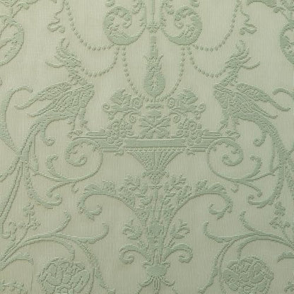 TUDECO Sage Green Lace Curtains, Ruffle Edges, 59 x 63 Inch, 2 Panels - color: Sage Green, size: 59"W x 63"L (Pack of 2)