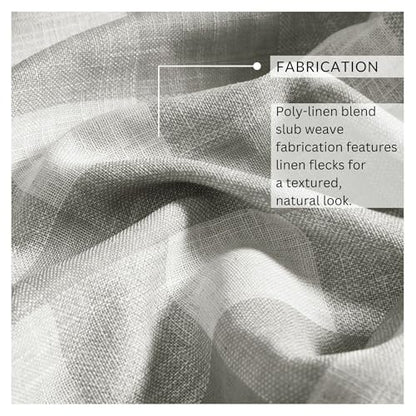 Grainger Buffalo Check Blackout Window Curtain, Gray - 52" W x 84" L - color: Grey, size: 52"W x 84"L (Pack of 1)