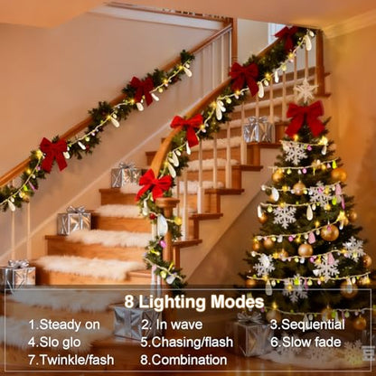 Battery Fairy String Lights Acrylic Gems Jewels String Lights with Remote