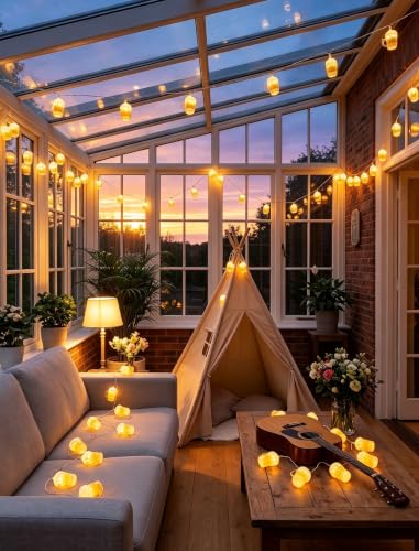 8.5FT Beer Mug String Lights Outdoor, 10 LED Tropical Beach Themed Lights - color: Beer Mug String Lights