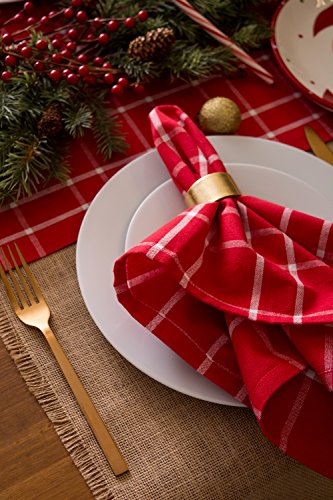 DII Jute Burlap Collection Kitchen Tabletop, Placemat Set, 13x19, Solid Natural, 6 Count - color: Solid Natural, size: Placemat Set, 13x19"