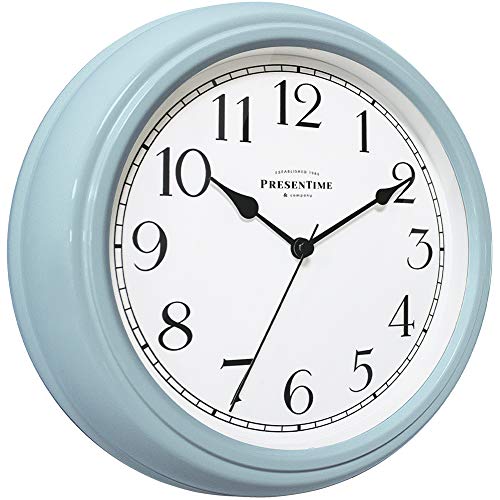 Presentime Chic Home Collection 10" Molly Clock - color: Blue