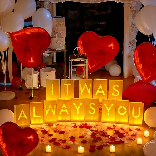 It was Always You Decorations, Luminary Paper Bags - color: It Was Always You