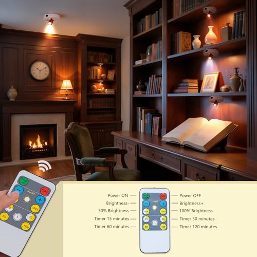 Mini Rechargeable LED Spotlight, spot Lights Indoor,Plant Light - color: White
