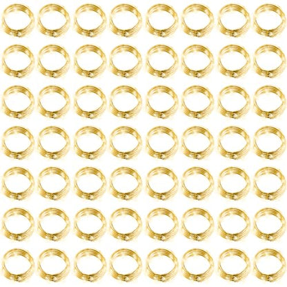 Hortsun 100 Pack Battery Operated Fairy Lights 7 ft 20 LED, Warm White - color: Warm White