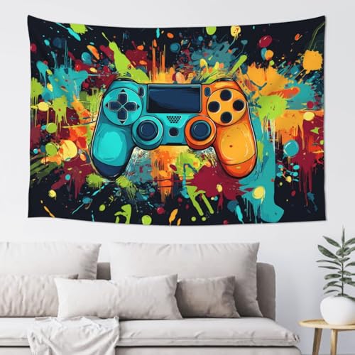 mutakin Game Tapestry Wall Hanging Aesthetic For Bedroom Living Room Dorm (Game) - color: Game