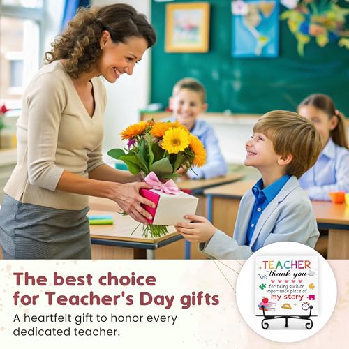 Back To School Gifts for Students, Teacher Appreciation Gifts for Women - color: Teacher Puzzle Quote