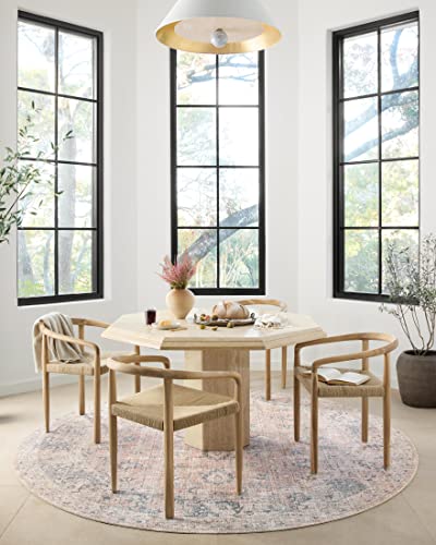 Loloi Skye Blush/Grey 2'-0" x 5'-0" Accent Rug - color: Blush / Grey, size: 2' x 5' (Rectangular)