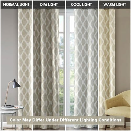Sun Smart Blackout Window Curtains, Thermal Insulated 1 Panel 50x84 Taupe - color: Taupe, size: 50"W x 84"L (Pack of 1)