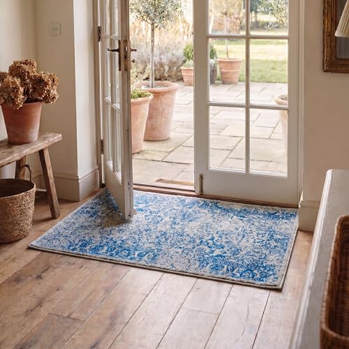 SAFAVIEH Adirondack Accent Rug 2x3, Grey & Blue ADR109A - color: Grey/Blue, size: 2' x 3' (Rectangular)