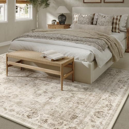 9x12 Beige Neutral Area Rug - color: Neutral | Beige, size: 9' x 12' (Rectangular)