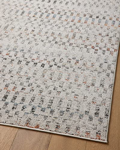 Loloi Kamala Grey/Multi 5'-3" x 7'-9" Area Rug - color: Grey / Multi, size: 5'3" x 7'9" (Rectangular)