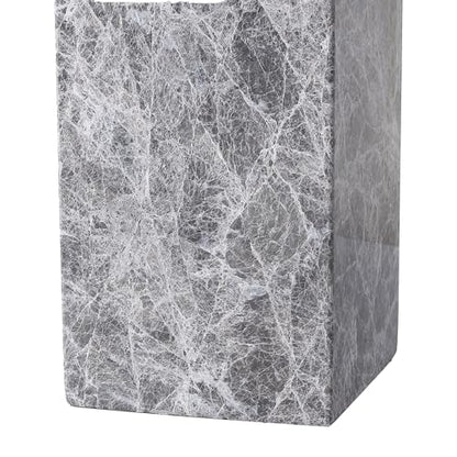 SAFAVIEH Couture Lighting Collection Poloma Grey/White 27-inch Dimmable Table Lamp for Bedroom Living Room Home Office Desk Nightstand (LED Bulb Included)