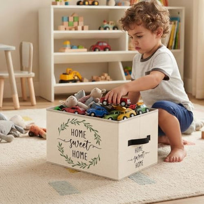 Home Sweet Home Storage Basket Organizer - color: Home Sweet Home