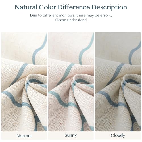 THREE GIRLS Pinch Pleated Plaid Curtains Blackout Linen Gingham Blue Curtains for Living Room,Bedroom Checkered 102 Inches Long Double Layer 2 Panels Set Luxury and Modern Printed Design Darkening - color: Blue, size: 40"W x 102"L (Pack of 2)
