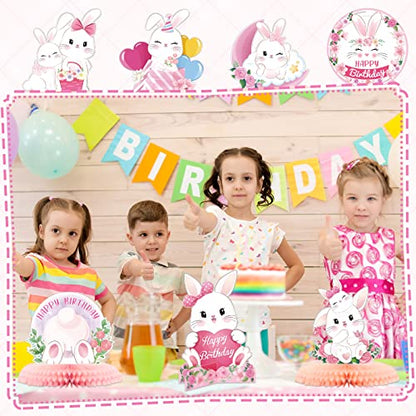 Epakh 10 Pcs Bunny Party Centerpiece Cute Rabbit Table Decorations - style: Bunny