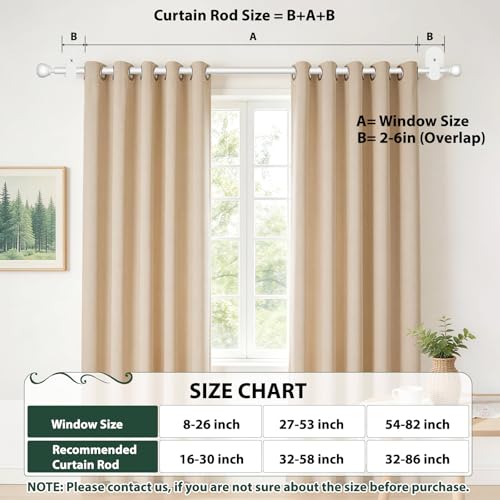 USFOOK White No Drill Curtain Rods for Windows 48 to 84, 2 Pack - color: White, size: 32-86"(2 pack)