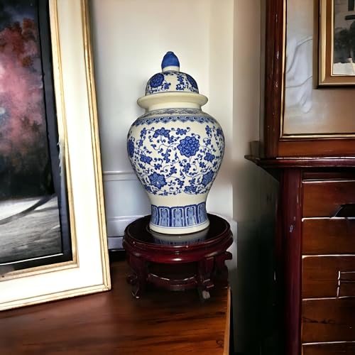 12.5" Wooden Fishbowl Display Vase Planter Stand - size: 12.5 inches