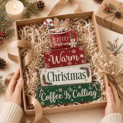 Christmas Decorations Indoor, Christmas Hot Cocoa Home Decor - style: Hot Cocoa
