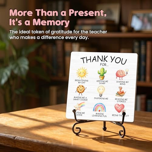 Teacher Appreciation Gifts, Back To School Gifts for Students - color: Teacher Thank You Art