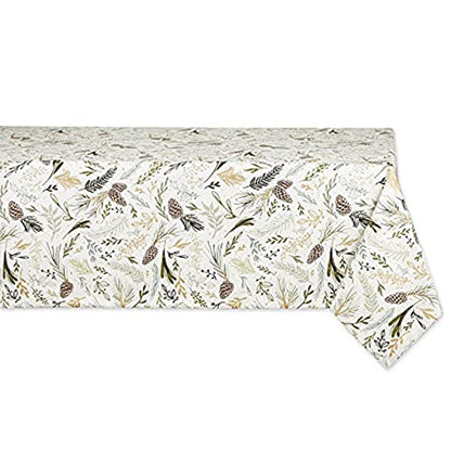 Pre de Provence French Stripe Dining Table Collection Farmhouse Style Table Runner, 14x108 Inches, Balsam Green - color: Balsam Green, size: 14x108 Inches (Pack of 1)