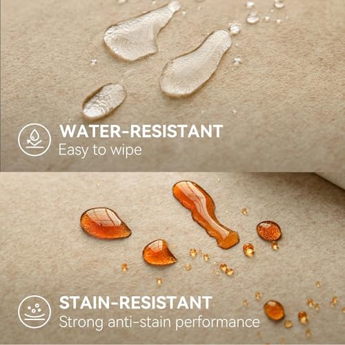 a moment Waterproof Throw Pillow Covers Set of 4,24x24 Inch Outdoor Stain Resistant Pet Friendly Pillowcases Cushion Covers for Patio Sofa and Living Room,Earth's Rhythm - color: Earth's Rhythm, size: 24" x 24" (Pack of 4)