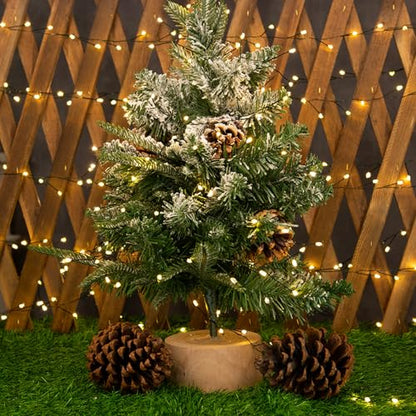 33FT 300Leds Firecracker Fairy Lights,Green Wire,Warm White - color: Warm White, size: 33FT 300Leds