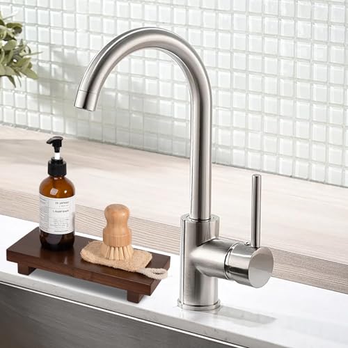 Wood Bathroom Tray Farmhouse Decor Kitchen Soap Holder, 10"x4.5" Walnut - color: Walnut, size: 10" x 4.5" x 1.6"