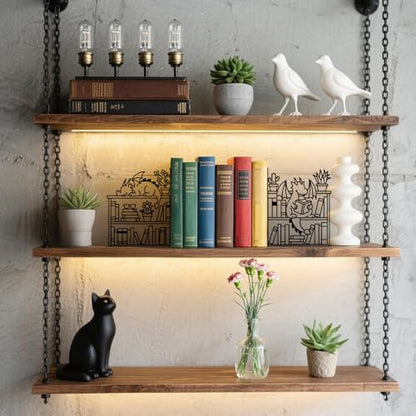 Metal Bookends Dragon Book Ends for Shelves - color: Black - 1 Pair Dragon & Bookshelf