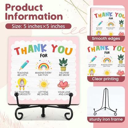 Teacher Appreciation Gifts, Back To School Gifts for Students - color: Thank You Teacher Icons