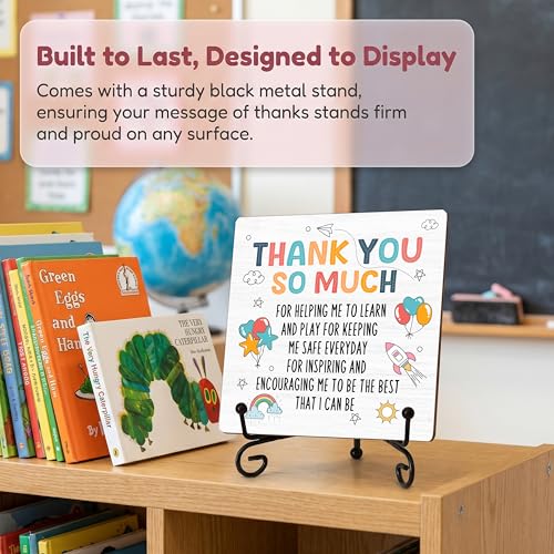 Teacher Appreciation Gifts, Back To School Gifts for Students Boys Girl - color: Thank You Teacher Quote